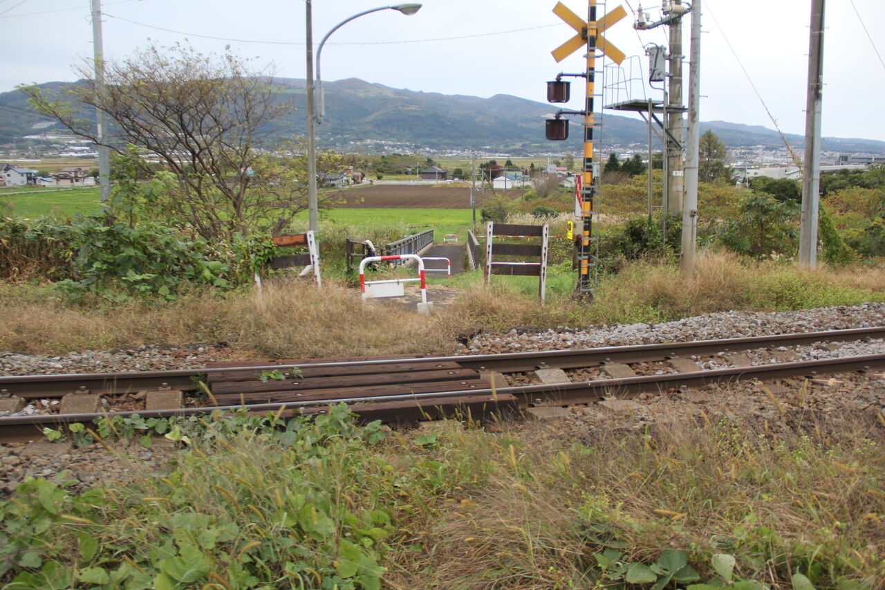 JR函館線]天野踏切（19k053m） : 北海道踏切調査室（HBC）