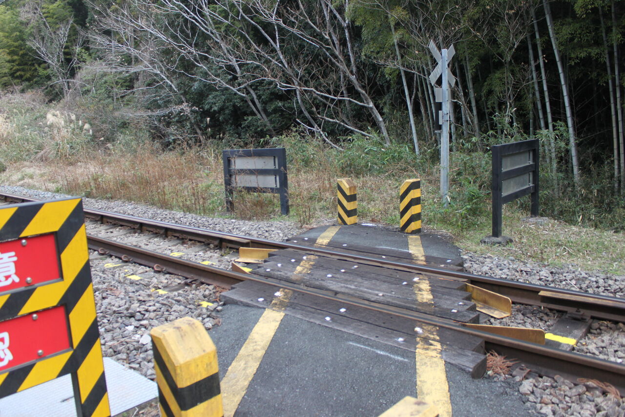 JR身延線]旧甲州街道踏切（22k296m） : 北海道踏切調査室（HBC）