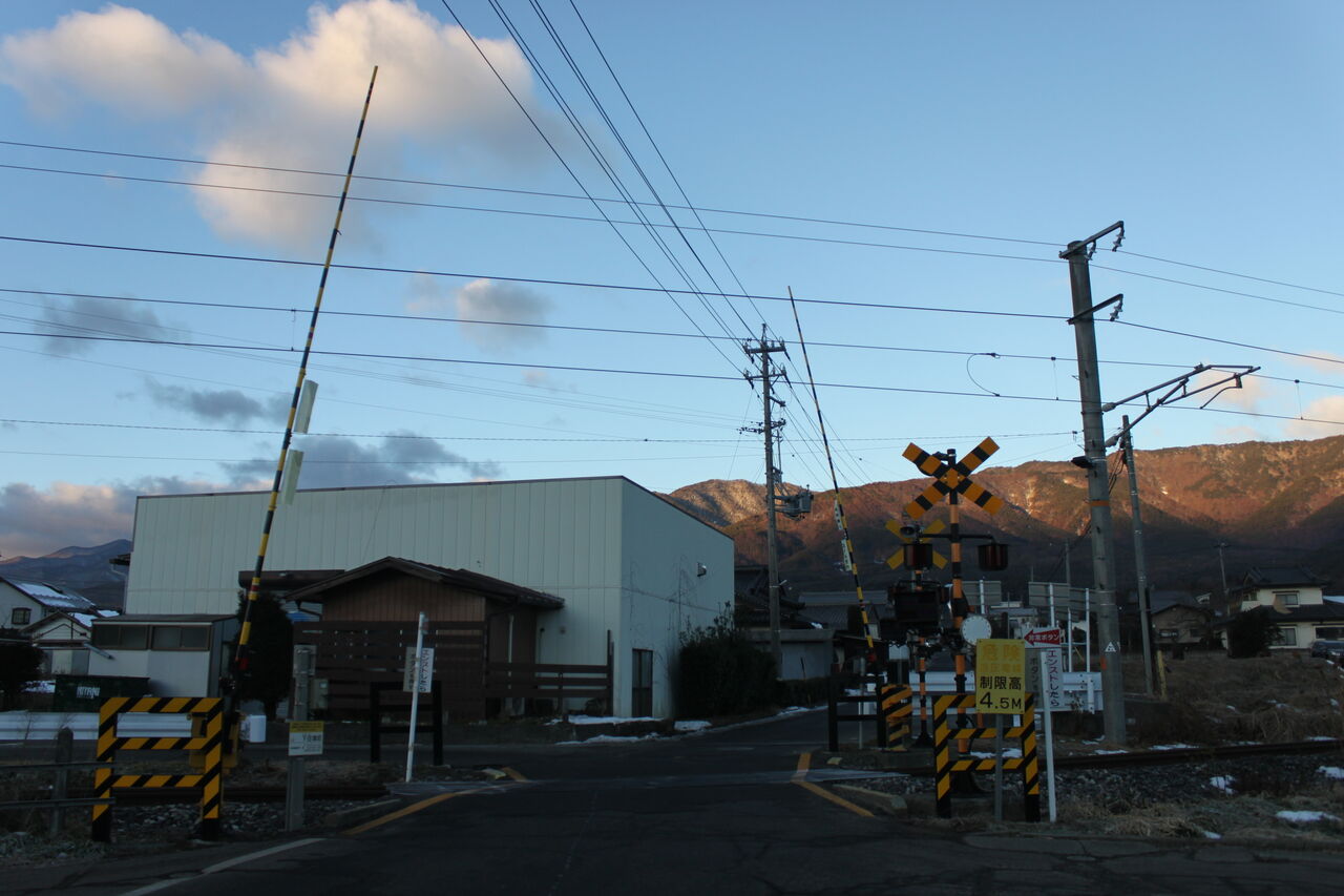 JR飯田線]下田踏切（192k063m） : 北海道踏切調査室（HBC）