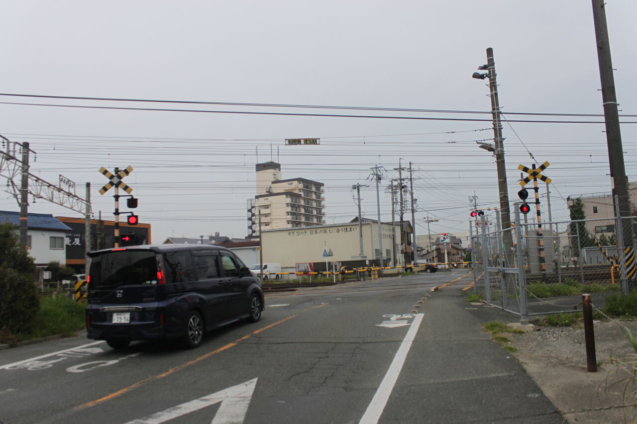 JR東海道線（JR東海区間）,飯田線]豊田踏切（294k784m,1k184m