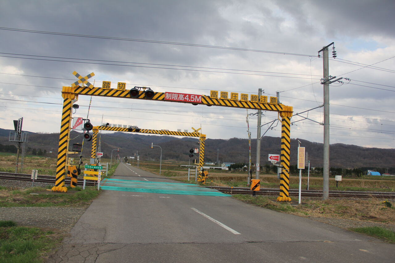 JR函館線]21号線踏切（341k162m） : 北海道踏切調査室（HBC）