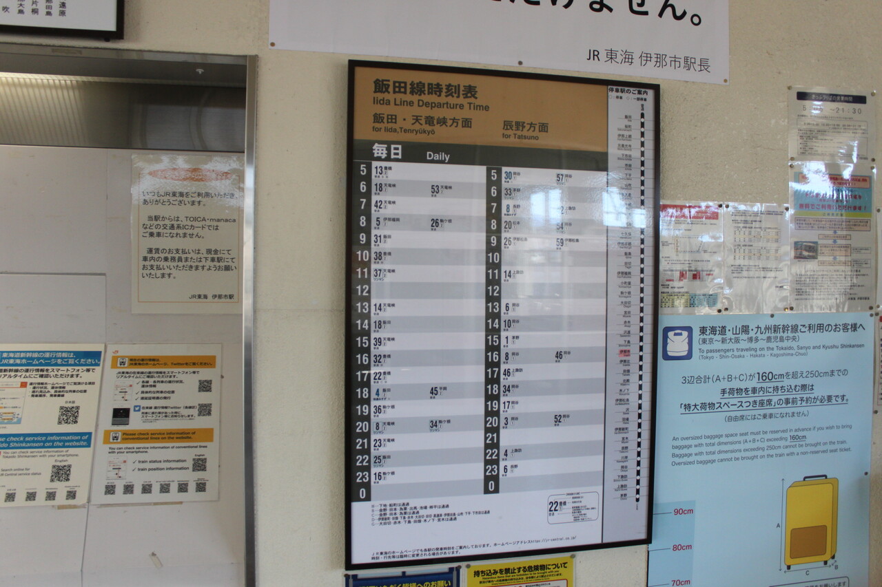 JR伊那市駅＠飯田線 : えきめぐりすとの各駅探訪。