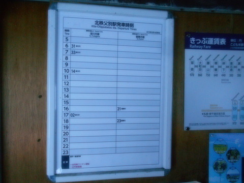 kitachippubetsu_timetable