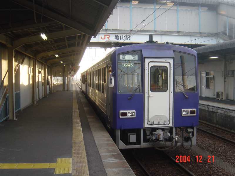JR亀山駅＠関西線,紀勢線 : えきめぐりすとの各駅探訪。