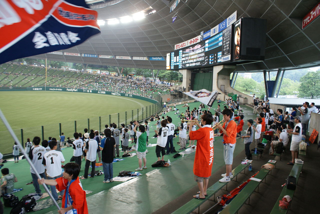 2009 7月9日の埼玉西武対北海道日本ハム9回戦 西武ドーム スコアシートを持って