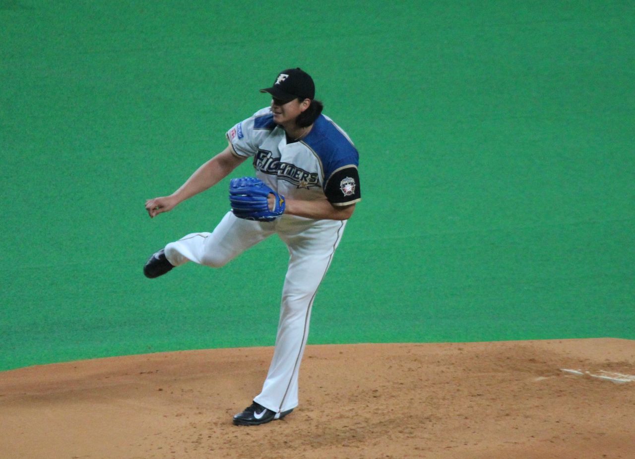 14 5月31日の北海道日本ハム対阪神1回戦 札幌ドーム スコアシートを持って