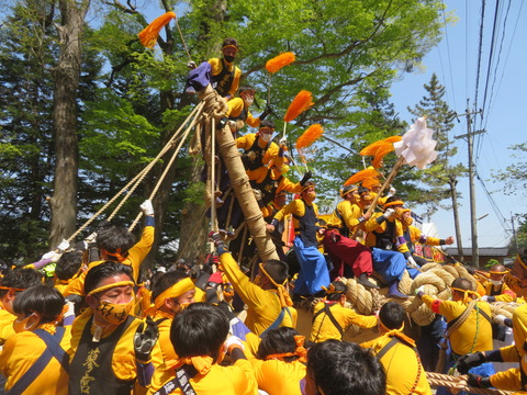 2022.5.4 前宮二之御柱 二の鳥居の最後の石段に挑む