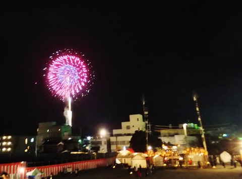 9・御旅所神事と花火
