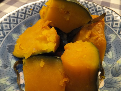 冬至のカボチャ