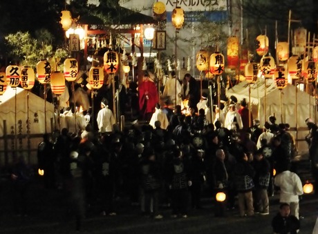 7・御旅所内での御斎場祭