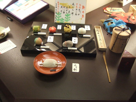 新年を彩る老松の菓子