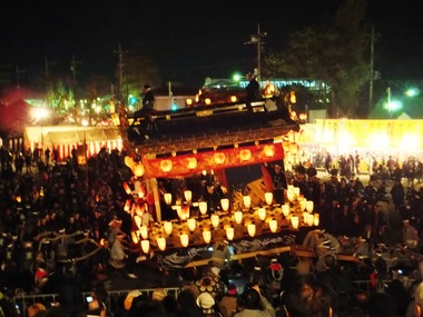 12・本町屋台の最後のギリ廻し