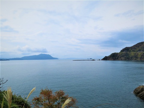 常神半島と御神(おんがみ)島辺り