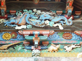 左甚五郎作・つなぎの龍