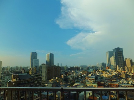 夏空が戻りました