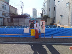 2・団子坂桟敷席です