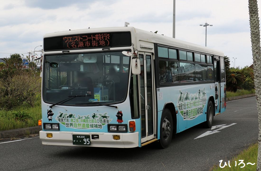 しまバス 95 ひいろ の自己満足乗り物ブログ