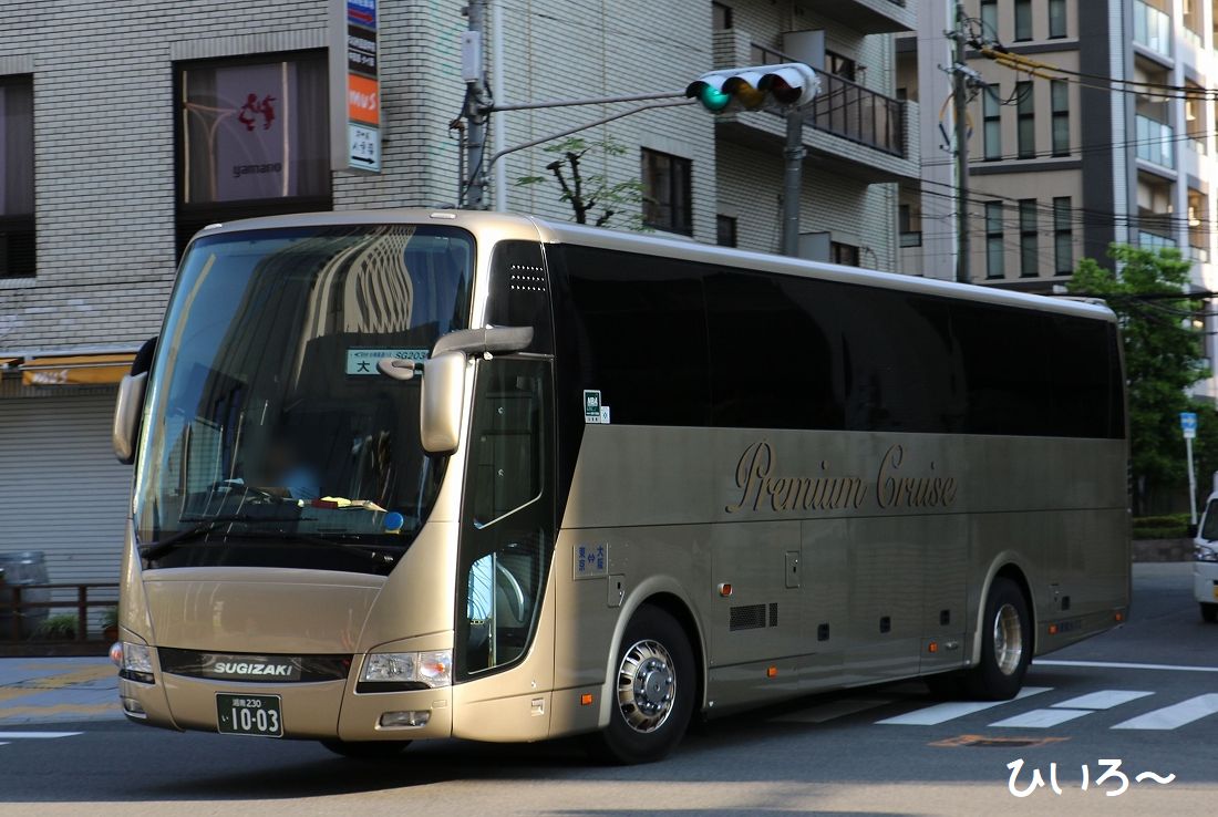 杉崎観光バス1003 ひいろ の自己満足乗り物ブログ