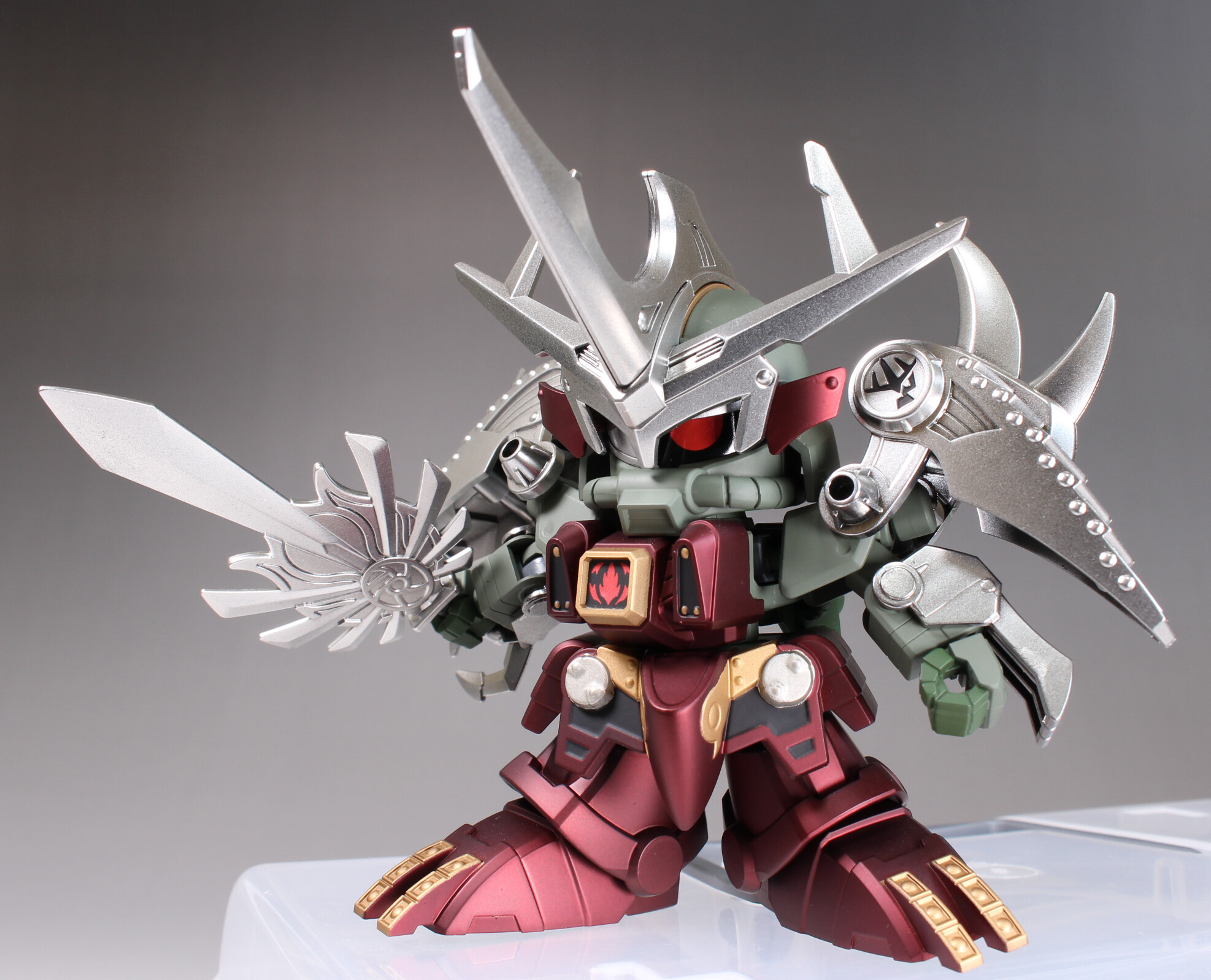 レジェンドBB 殺駆頭 （闇将軍） 全塗装 BB戦士 ザクト : Namicomの