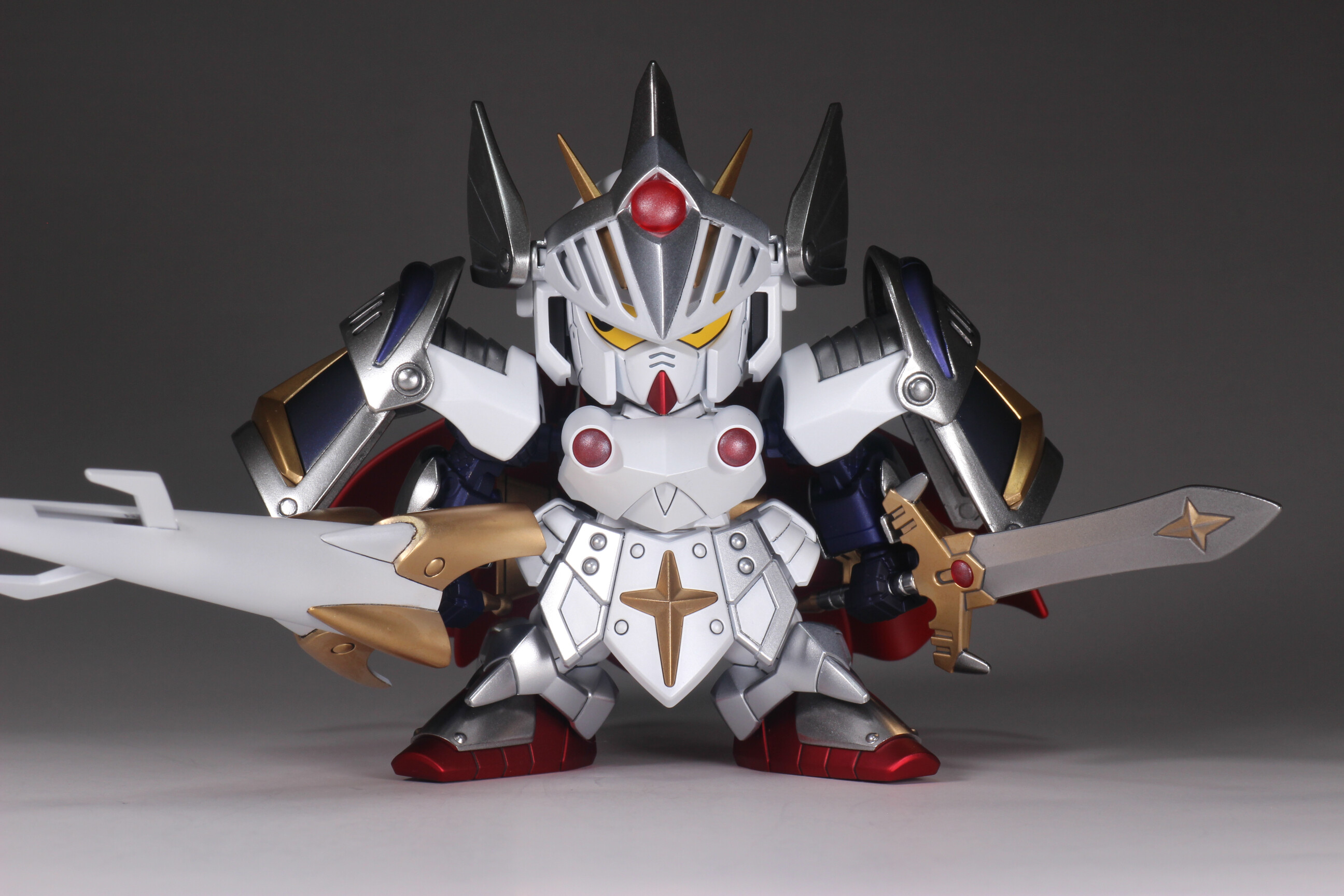 バーサルナイトガンダム　プラメッキガン消し ガン消し バーサルナイトガンダム 青 - メルカリ