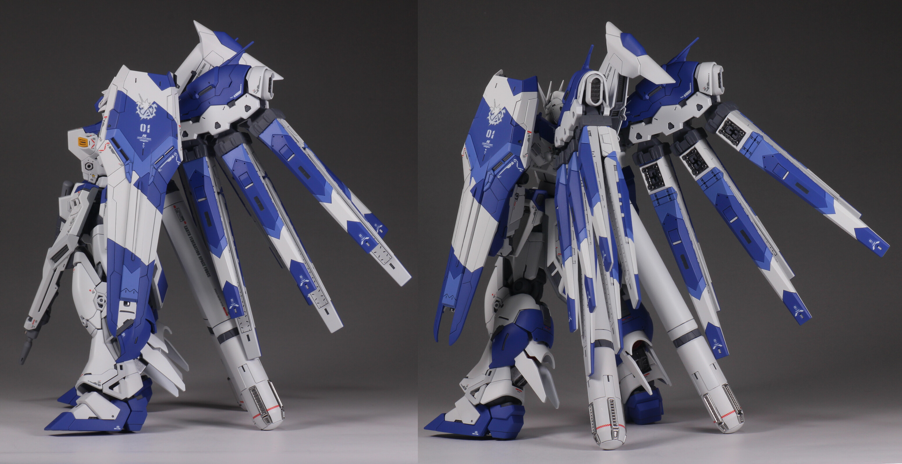 RG 1/144 Hi-νガンダム 全塗装 : Namicomのガンプラ