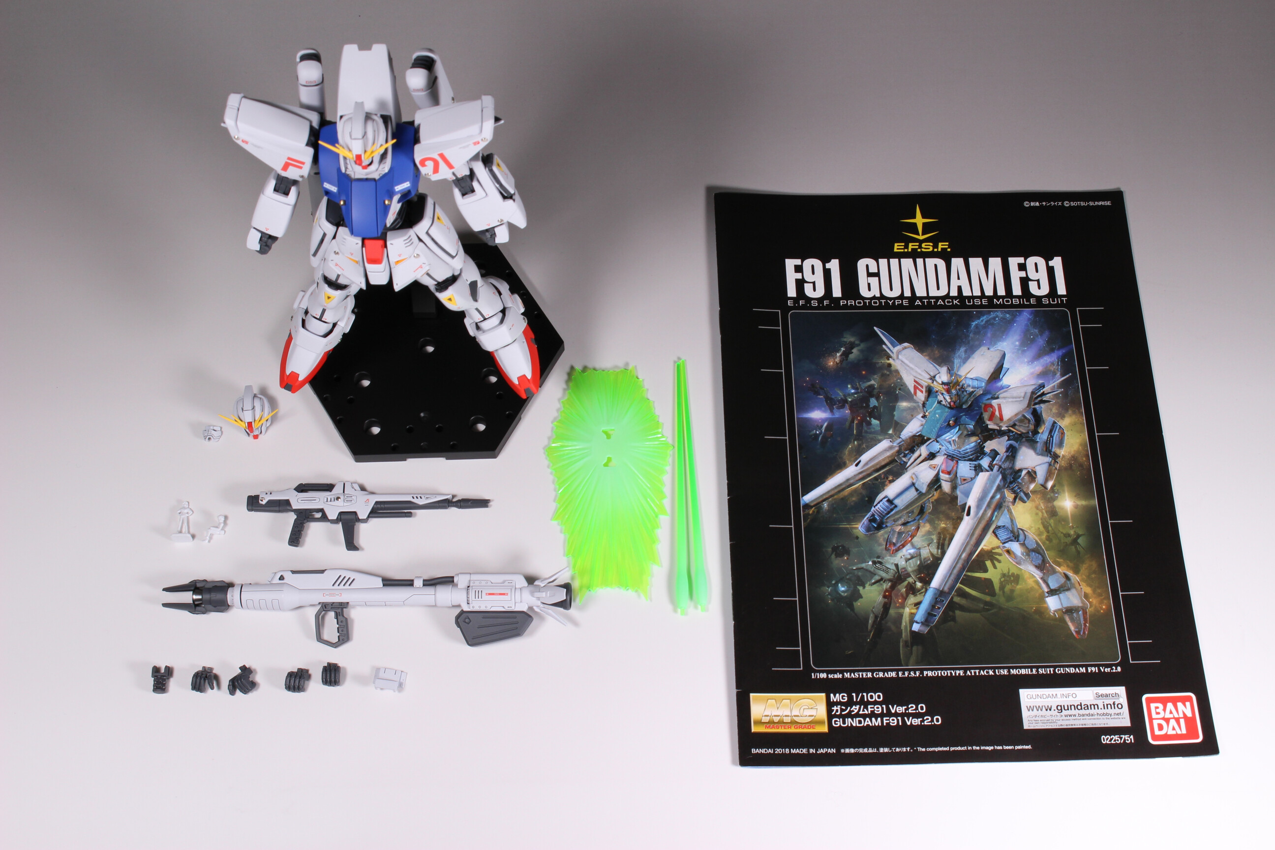 MG ガンダムF91 Ver.2.0 全塗装 : Namicomのガンプラ MG ガンダムF91 Ver.2.0 全塗装 : Namicomのガンプラ