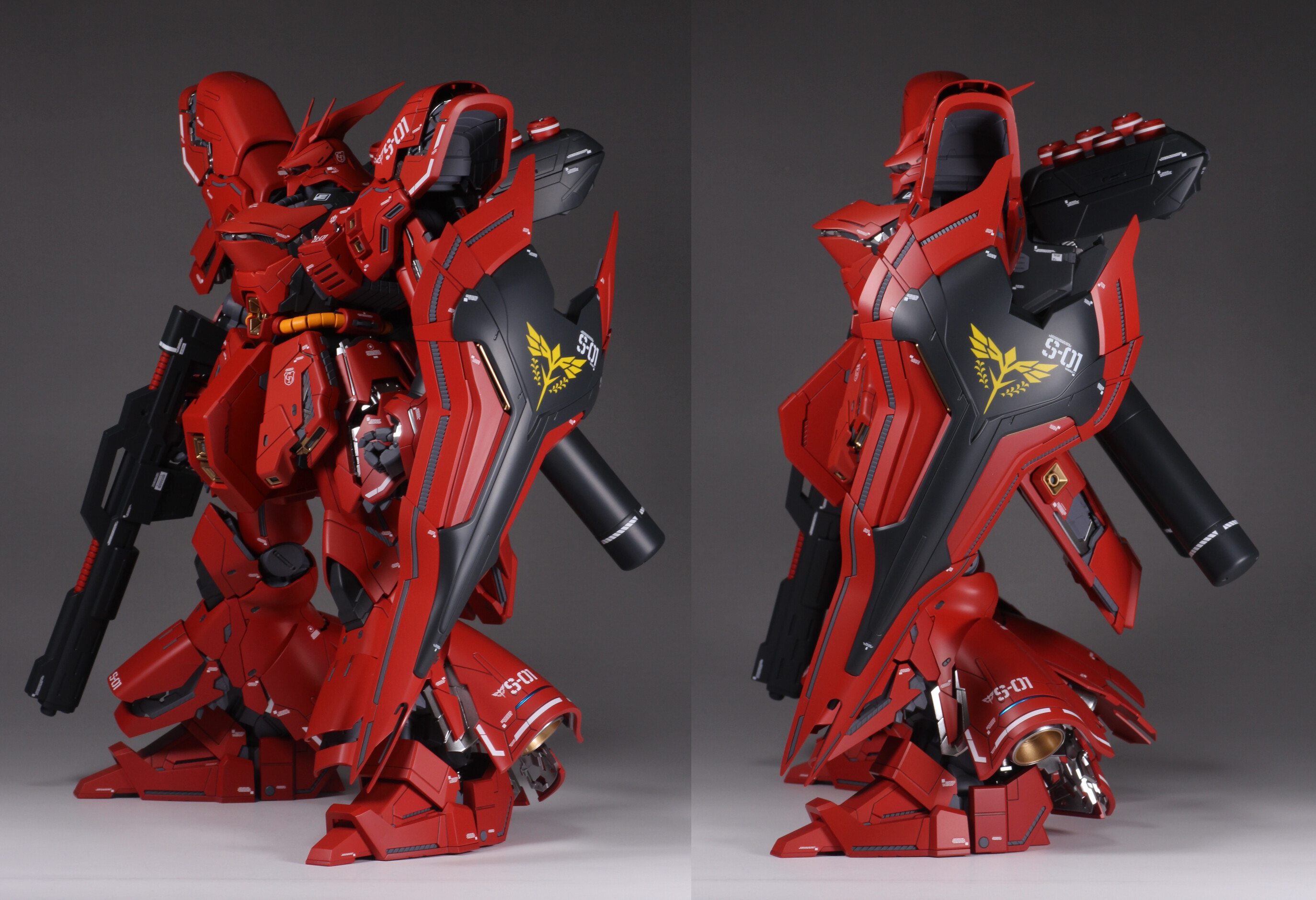 MG 1/100 サザビーVer.Ka +ファンネルエフェクト 全塗装