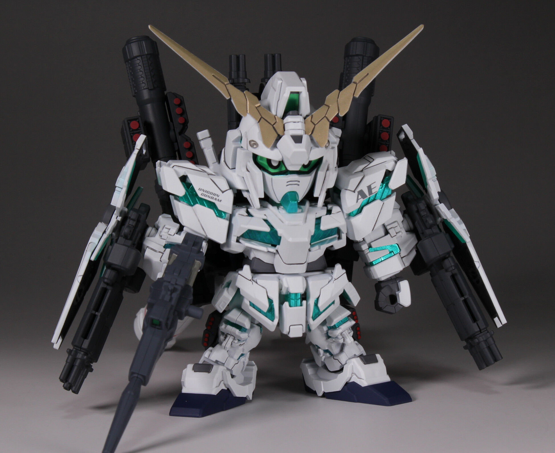 SDガンダム  BB戦士  フルアーマーユニコーンガンダム 完成品