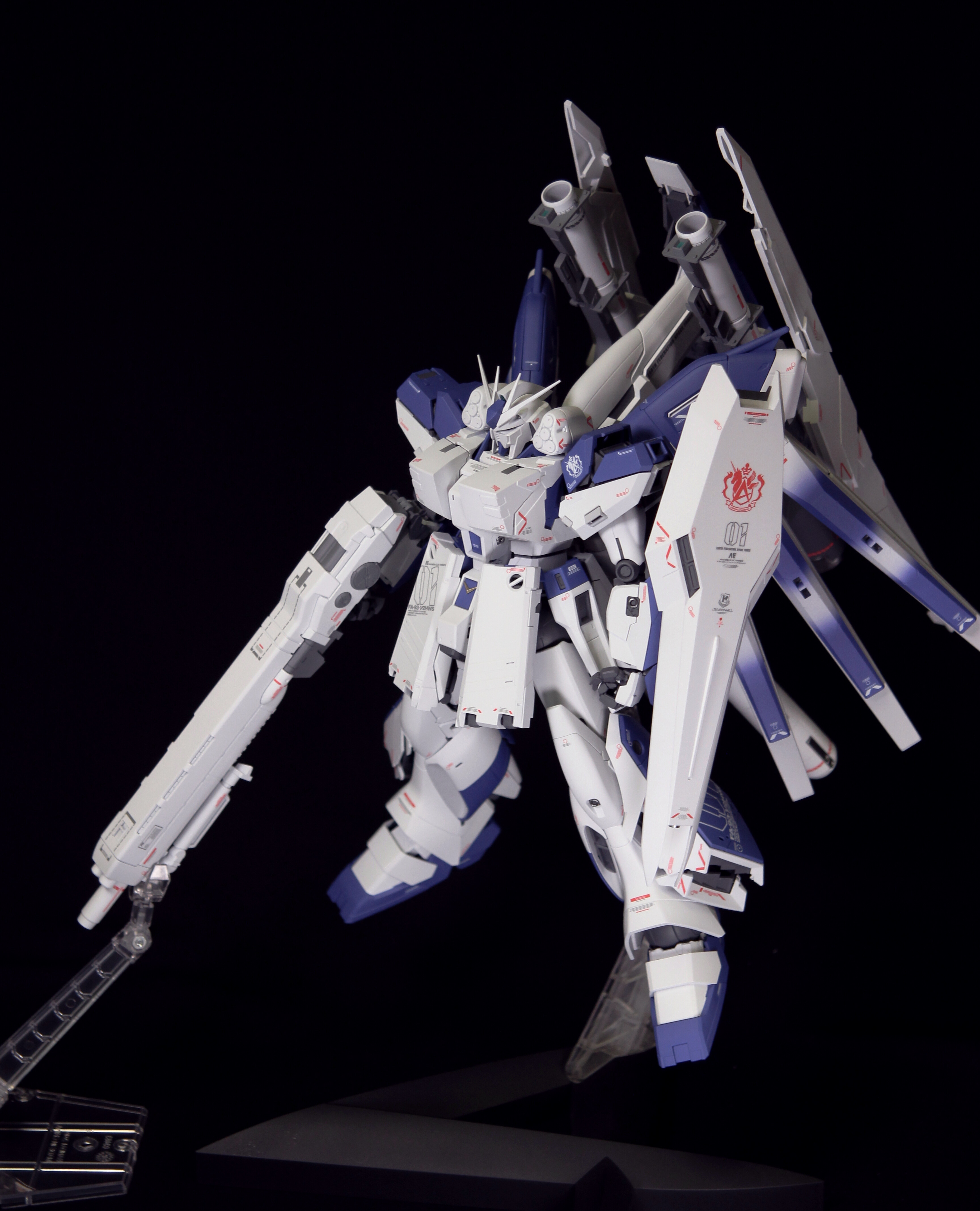 MG Hi-νガンダム HWS拡張セット 全塗装 : Namicomのガンプラ