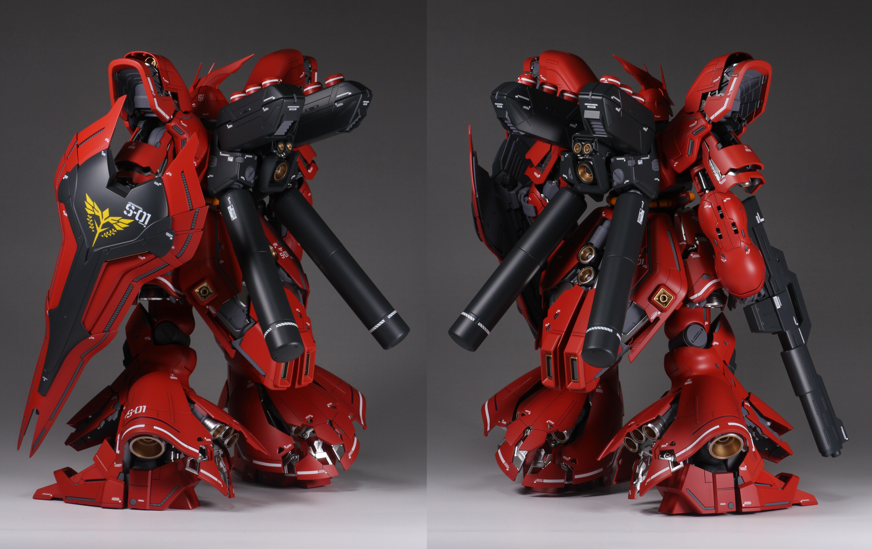 MG 1/100 サザビーVer.Ka +ファンネルエフェクト 全塗装 MG 1/100 サザビーVer.Ka +ファンネルエフェクト 全塗装