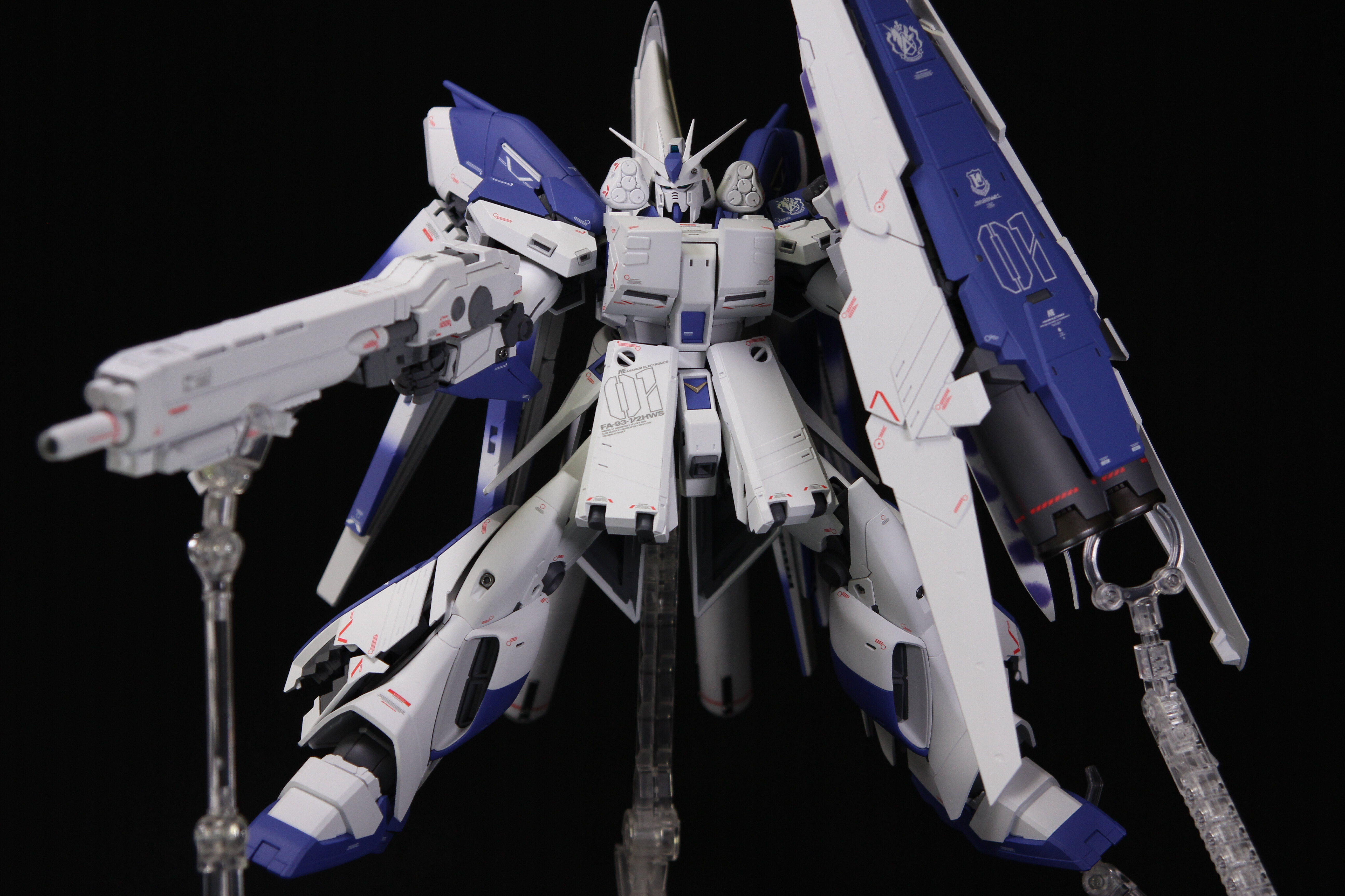MG Hi-νガンダム HWS拡張セット 全塗装 : Namicomのガンプラ