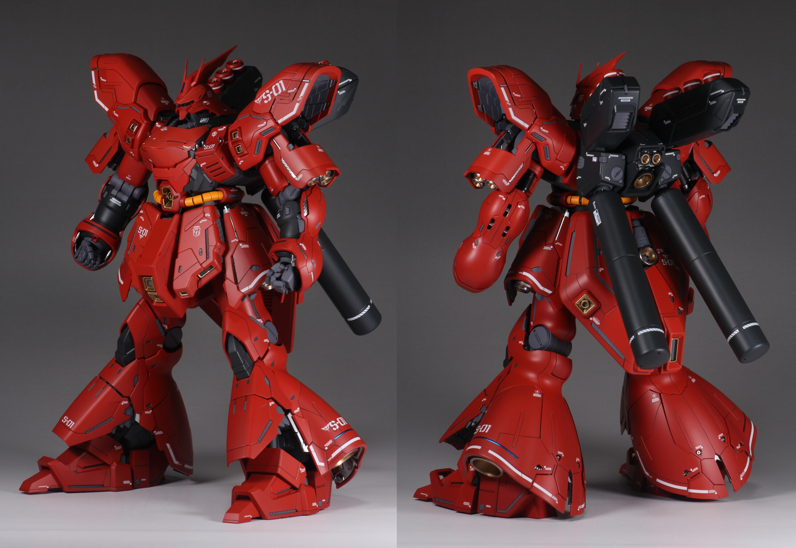 MG 1/100 サザビーVer.Ka +ファンネルエフェクト 全塗装 MG 1/100 サザビーVer.Ka +ファンネルエフェクト 全塗装