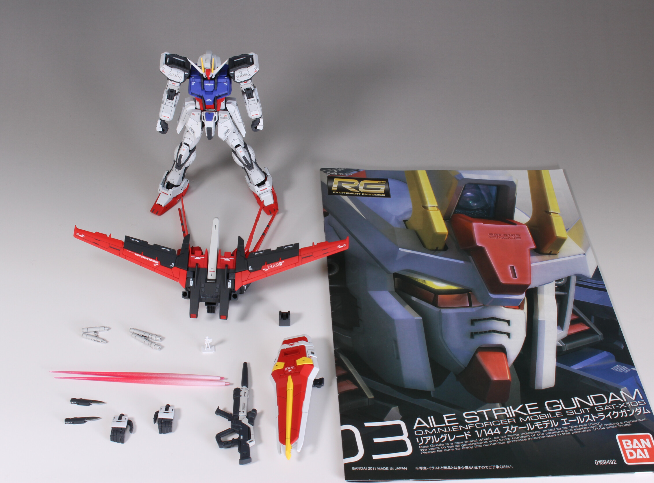 RG 1/144 エールストライクガンダム 全塗装 : Namicomのガンプラ