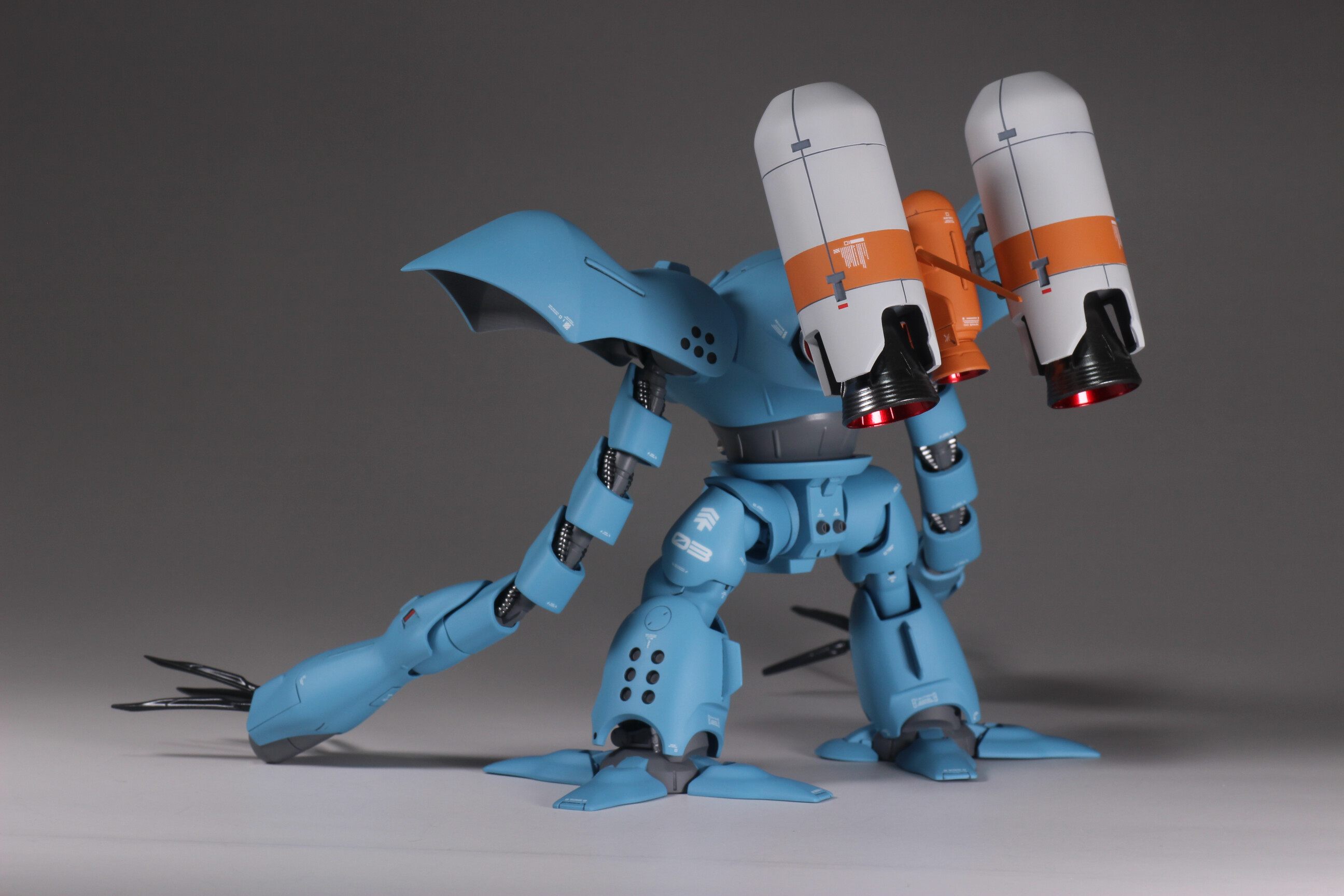 ブランド購入サイト HG 改修品 塗り分け追加 筋彫り 完成品 全