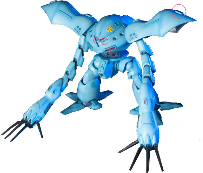 HGUC 1/144 ハイゴッグ 制作記 : Namicomのガンプラ