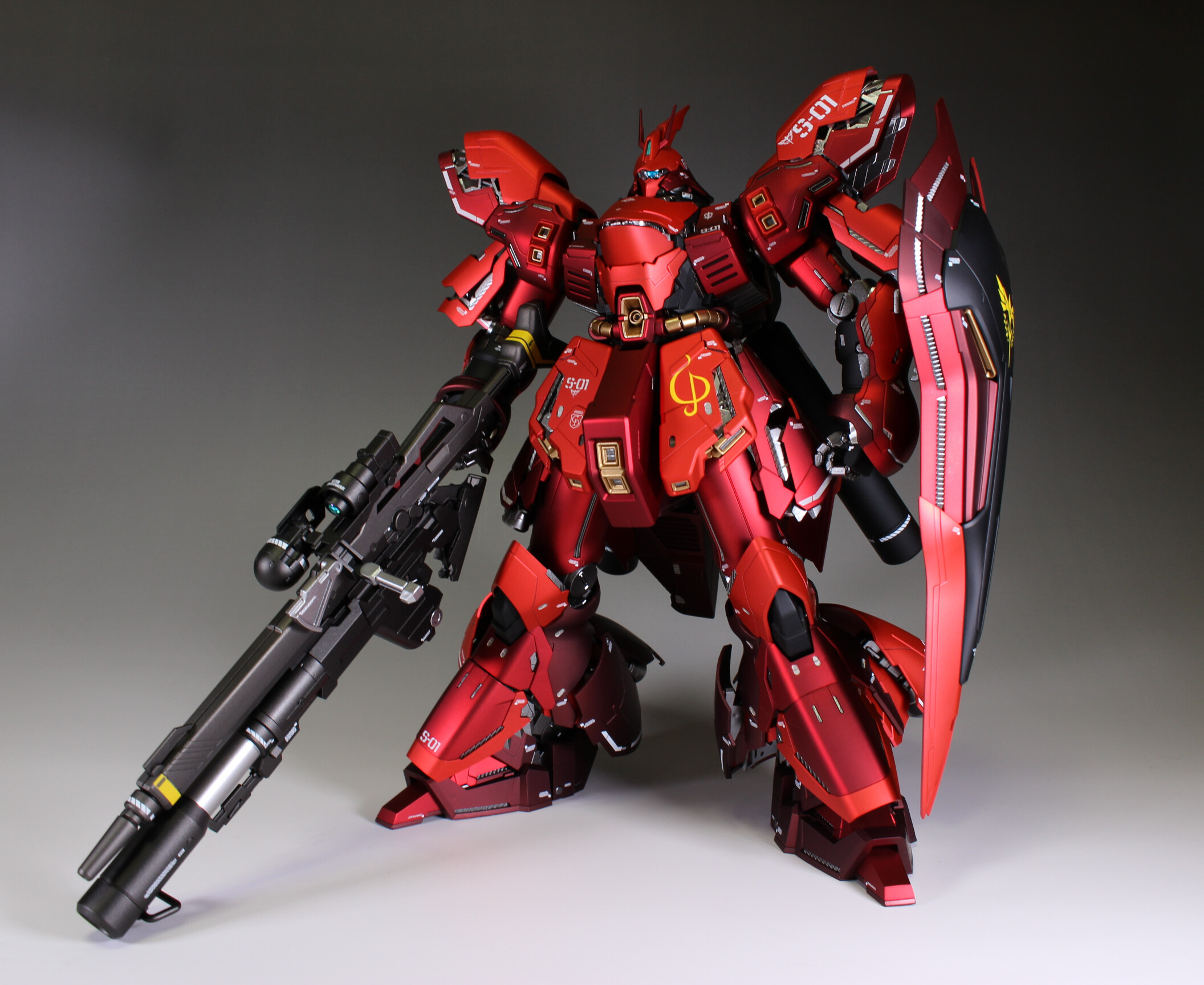 Mg サザビー Ver Ka キャンディー塗装 つや消し仕上げ Namicomのガンプラ