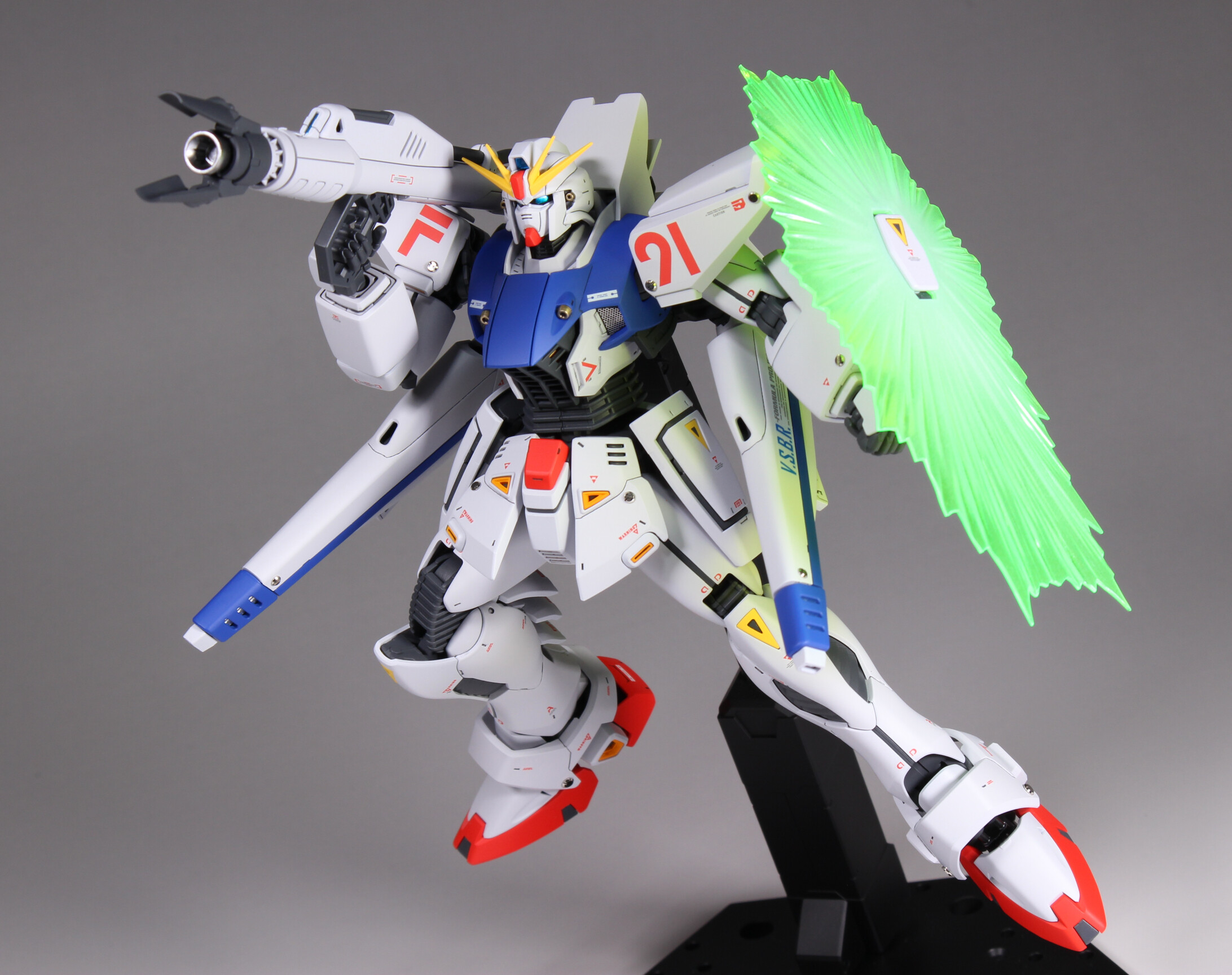 MG ガンダムF91 Ver.2.0 全塗装 : Namicomのガンプラ MG ガンダムF91 Ver.2.0 全塗装 : Namicomのガンプラ