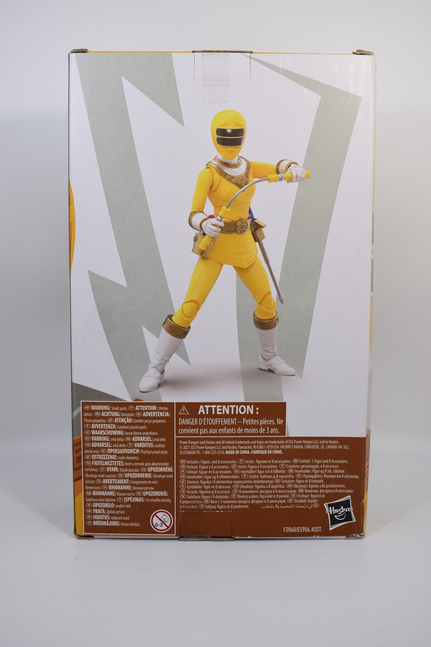 POWER RANGERS LIGHTNING COLLECTION ZEO YELLOW RANGER