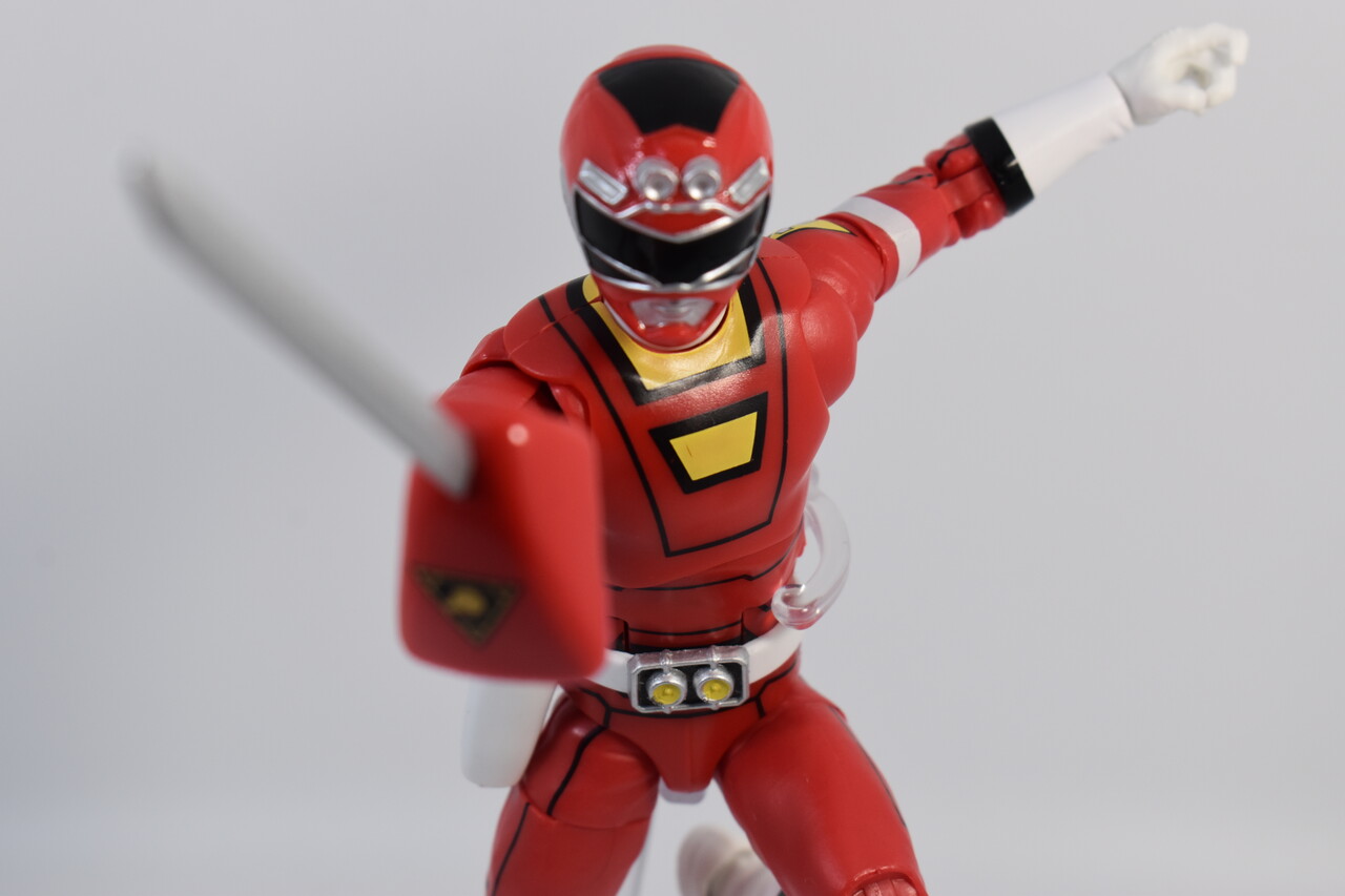 POWER RANGERS LIGHTNING COLLECTION TURBO RED RANGER レビュー