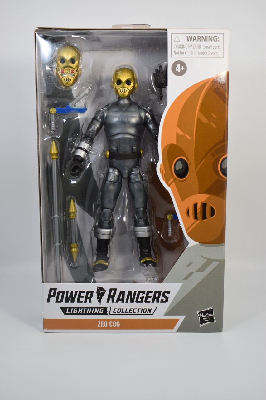 戦隊ヒーローフィギュア POWER RANGERS LIGHTNING COLLECTION ZEO COG レビュー : ハニワの玩具部屋