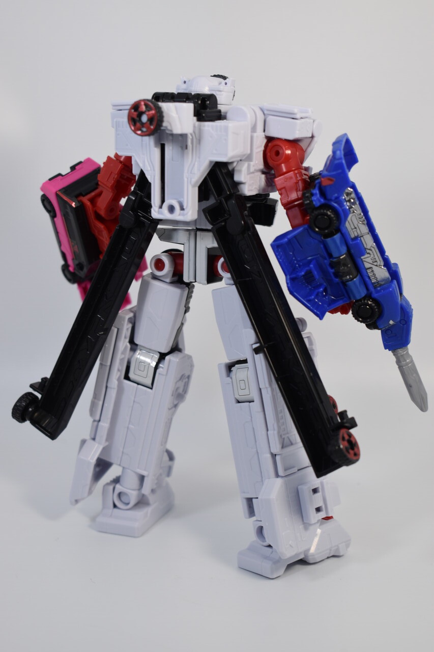 ミニプラ 爆上合体シリーズ01 ブンブンジャーロボセット レビューPart