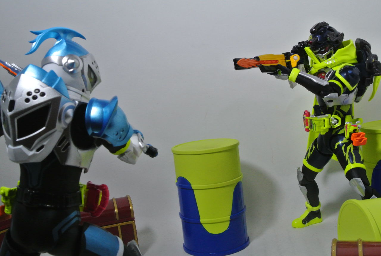 装動 仮面ライダーエグゼイド OPTION SET 簡易レビュー : ハニワの玩具部屋