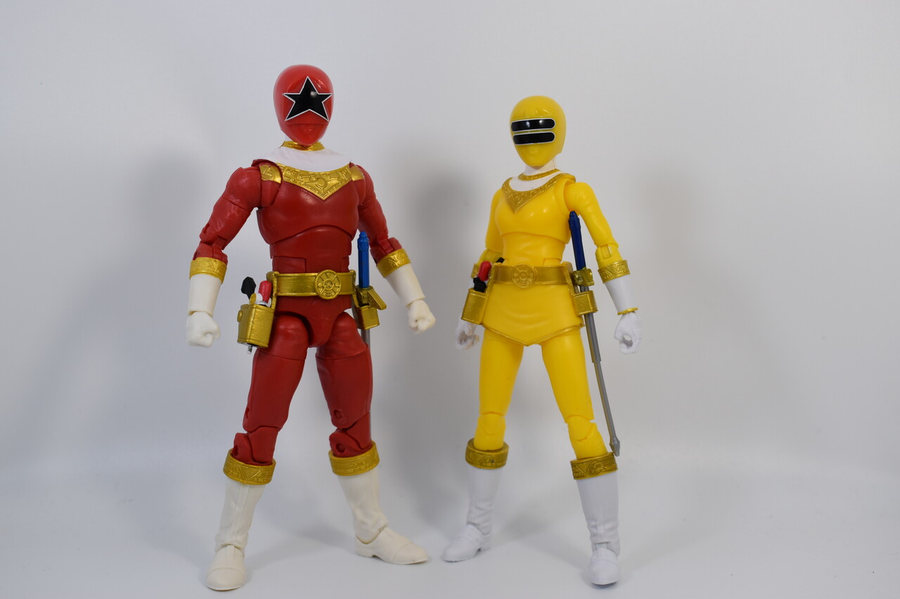 POWER RANGERS LIGHTNING COLLECTION ZEO YELLOW RANGER