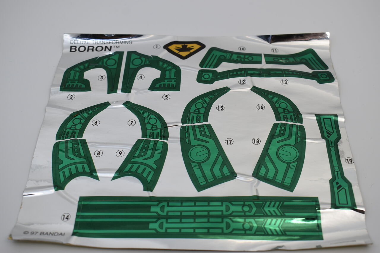 BEETLE BORGS METALLIX DELUXE TRANSFORMING BORON レビュー : ハニワ