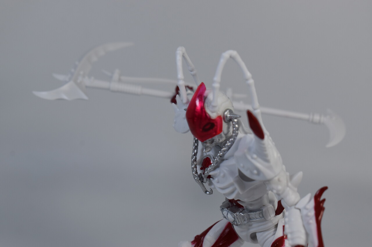 開封　RAH アルビノジョーカー　仮面ライダー剣 RAH アルビノジョーカー レビュー : たごさくライダー写真館