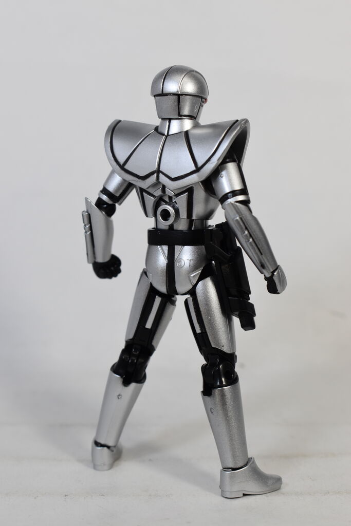 約30センチ　バイオハンターシルバ　フィギュアバイオマン　戦隊ヒーロー 超電子バイオマン」邪魔するものは破壊する！ バイオハンター
