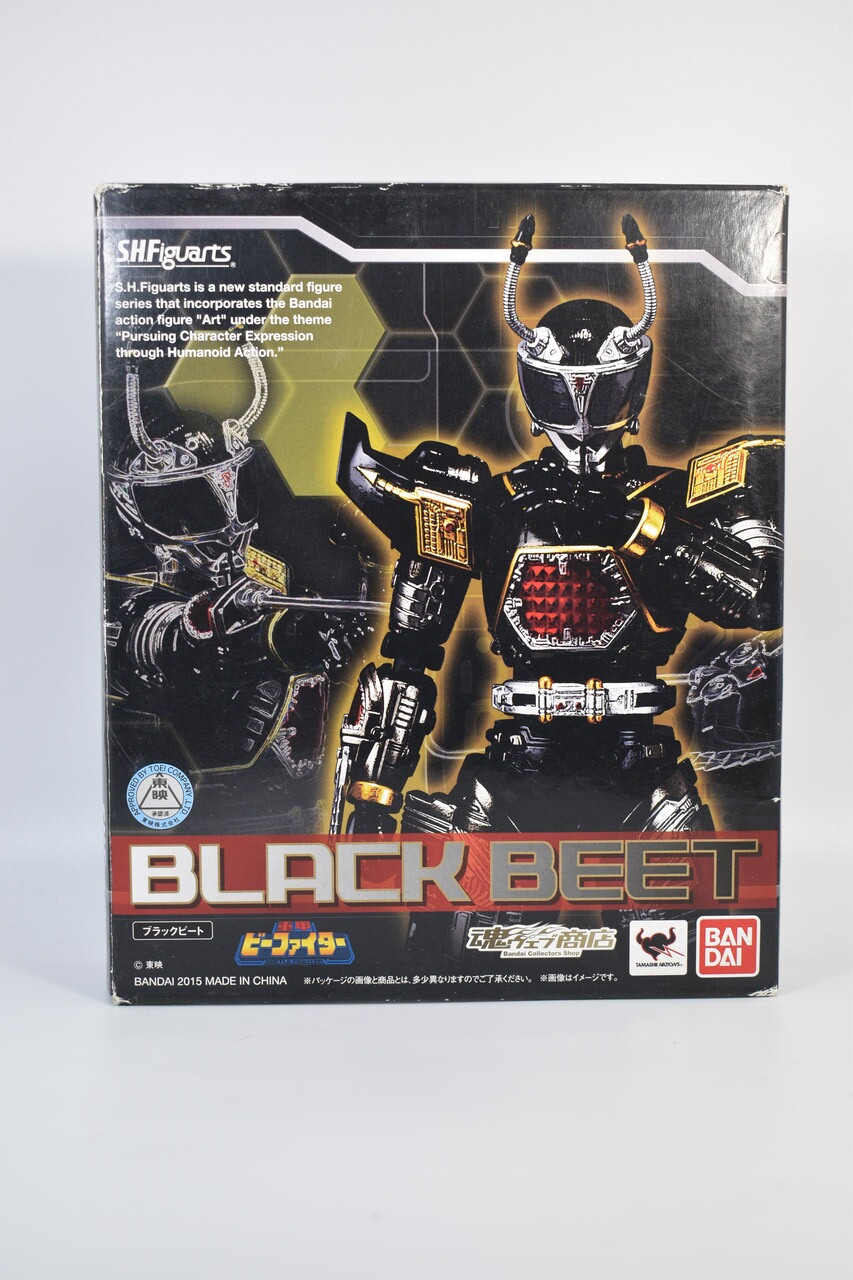 フィギュアーツ　重甲ビーファイター　ブラックビート S.H.Figuarts ブラックビート レビュー - YOの玩具箱