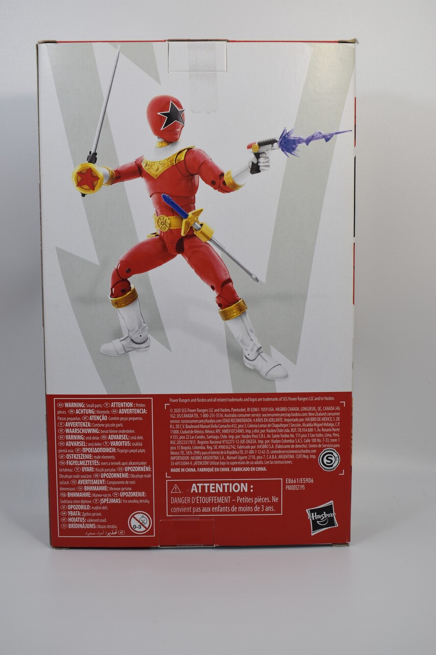 POWER RANGERS LIGHTNING COLLECTION ZEO RED RANGER レビュー