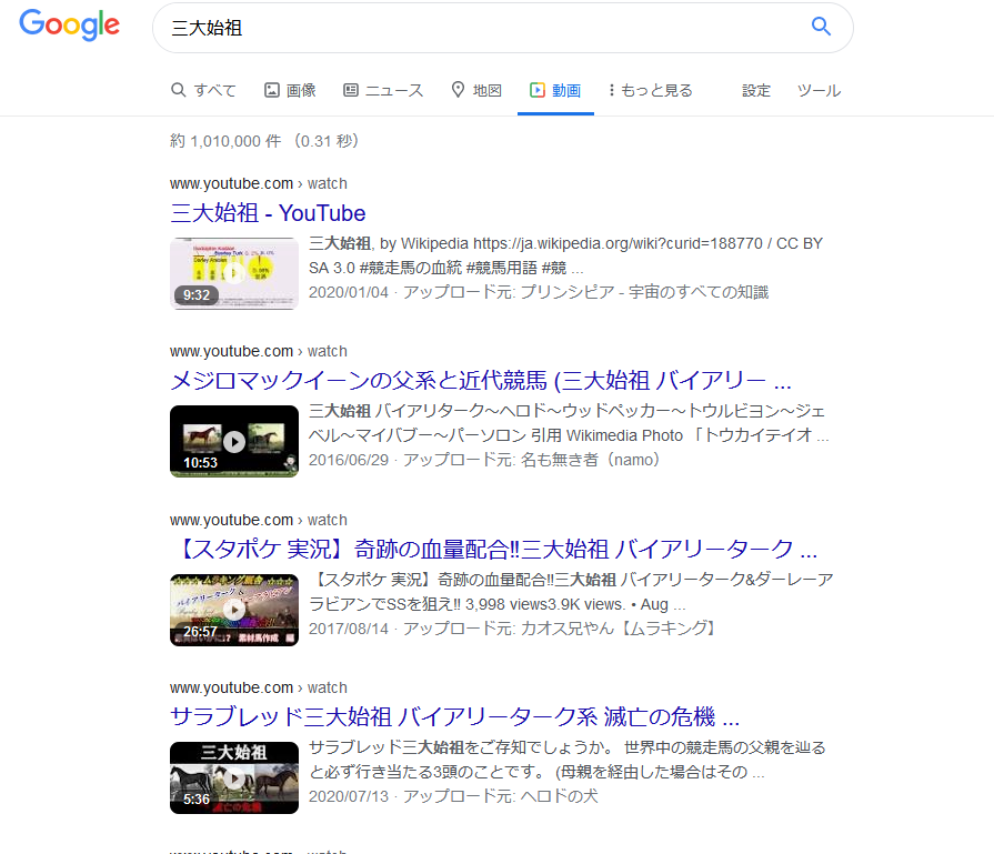 血統の墓場nippon Youtube動画作成の予告 血統の墓場nippon Youtube動画作成の予告
