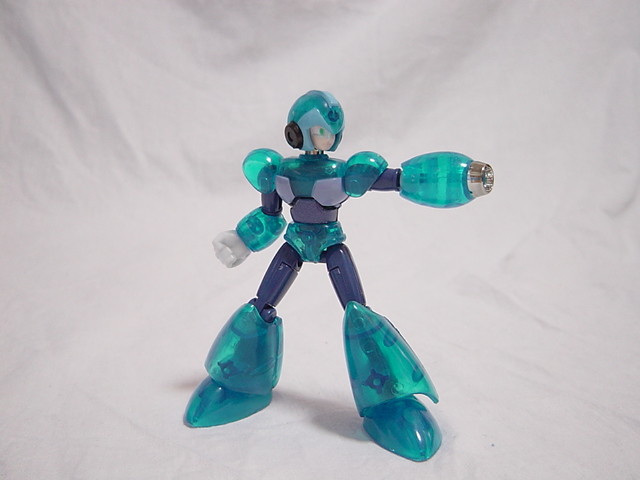ロックマンX3 メガアーマー パラスティックボム クリアグリーン